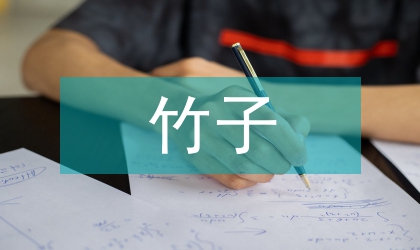 竹子公園的規(guī)劃及設(shè)計(jì)